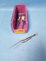 LOT OF 5 BAYONETTE BIPOLAR FORCEPS