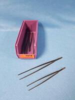 LOT OF 5 ANONDIZED LASER FORCEPS