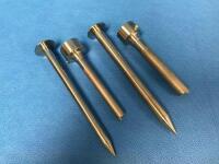 LOT OF BLUE ENDOSCOPY 15 AND 20MM CANNULAS WITH OBTURATORS FOR MORCELLATORS