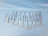 LOT OF PLACENTA FORCEPS