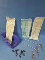 LOT OF ASSORTED LAPAROSCOPY INSTRUMENTS