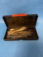 LOT OF ANGLED ADSON FORCEPS