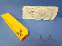 LOT OF PILLING, MICROFRANCE FINE MICROLARYNGEAL FORCEPS