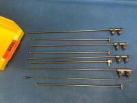 LOT OF DUAL VALVE LAPAROSCOPIC SUCTION TUBES