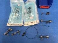 LOT OF ASSORTED STORZ MICROSCOPE BRIDGES WITH 271600 ELECTRODE