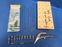 LOT OF SATALOFF LARYNGEAL INJECTION SET