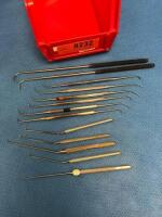 LOT OF KUHN FRONTAL SINUS SEEKERS AND OSTIUM SINUS PROBES