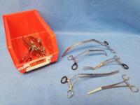 LOT OF DEBAKEY,PERIPHERAL VASCULAR, GLOVER AND ANEURYSM CLAMPS