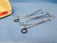 LOT OF HARKEN AND COOLEY AORTA CLAMPS