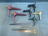 LOT OF COATED VAGINAL SPECULUM