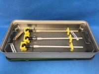 ACMI GOLD CYSTOSCOPE SET WITH 12, 30 AND 70 DEGREE SCOPES