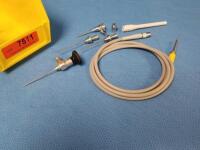 STORZ 28305BA 1.9MM, 30 DEGREE SMALL JOINT ARTHROSCOPE WITH CANNULA AND LIGHT CORD