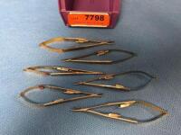 LOT OF 6 MICRO NEEDLE HOLDERS