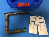 PILLING JAKO LARYNGOSCOPE WITH 2 LIGHT CARRIERS