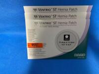 BARD VENTRIO ST 5950020 HERNIA PATCH QTY 3 02/20 LOCATION: 1N