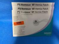 BARD VENTRALEX ST 5950008 HERNIA PATCH QTY 3 05/20 LOCATION: 1N