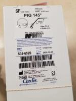 CORDIS PIG 145° 534-652S ANGIOGRAPHIC CATHETERS QTY 2 10/20 LOCATION: 1N