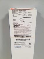 CORDIS INFINITI 534-660T ANGIOGRAPHIC CATHETERS QTY 2 01/22 LOCATION: 1N