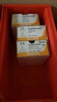 LOT OF ETHICON ETHIBOND EXCEL SUTURES IN DATE LOCATION: 1N