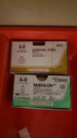 LOT OF ETHICON NEUROLON SUTURES LOCATION: 1N