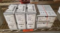 LOT OF COVIDIEN MAXON AND V-LOCK SUTURES LOCATION: 1N