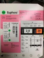 MEDTRONIC EUPHORA (EUP22520X) CATHETER QTY 1 EXP 10/20 LOCATION: 753