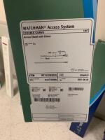 BOSTION SCIENTIFIC WATCHMAN (M635TU40060) ACCESS SHEATH WITH DILATOR QTY 3 EXP 08/21 LOCATION: 753