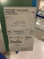 BOSTION SCIENTIFIC WATCHMAN (M635TU20060) ACCESS SHEATH WITH DILATOR QTY 5 EXP 08/21 LOCATION: 753