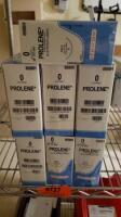 LOT OF ETHICON PROLENE SUTURES IN DATE LOCATION: 1N