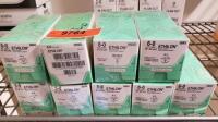 LOT OF ETHICON ETHILON SUTURES IN DATE LOCATION: 1N