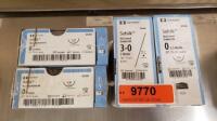 LOT OF COVIDIEN SOFSILK SUTURES IN DATE LOCATION: 1N