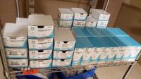 LOT OF ETHICON PERMA-HAND SILK AND CHROMIC GUT SUTURES IN DATE LOCATION: 1N