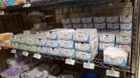 LOT OF ETHICON ETHIBOND, ETHILON AND PROLENE SUTURES (ENTIRE SHELF) IN DATE LOCATION: 1N