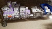 LOT OF ETHICON VICRYL AND PROLENE SUTURES (ENTIRE BOTTOM SHELF) IN DATE LOCATION: 1N