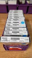 ALCON SN60WF LOT OF ASSORTED OPTIC TAPE 17.5D - 19.5D QTY 12 LOCATION: 1N