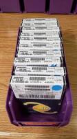 ALCON SN60WF LOT OF ASSORTED OPTIC TAPE 22.5D - 23.0D QTY 10 LOCATION: 1N