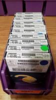 ALCON SN60WF LOT OF ASSORTED OPTIC TAPE 20.5D -21.0D QTY 10 LOCATION: 1N