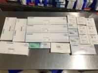 SYNTHES LOT OF ASSORTED OLECRANON PLATES, LCP CURVED CONDYLAR PLATES AND 4.5MM THREADED CERCLAGE EXP. 9/2027 LOCATION: 1N