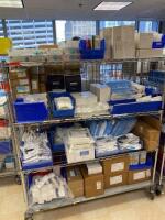 CART AND CONTENTS TO INCLUDE: MISCARRIAGE KITS, FOLLEY CATHETERS AND SYRINGES LOCATION: 2 CAF.