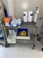 CART AND CONTENTS TO INCLUDE: ASSORTED PROTEXIS PI, SCALE, SLR SPONGE LOCATION: CCC HW