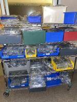 CART AND CONTENTS TO INCLUDE: ASSORTED IV BAGS L8001, L6120, L5200, L6100 LOCATION: 203