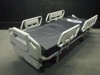 HILL-ROM P1600 ADVANTA HOSPITAL BED WITH CPR AND FOOT BOARD