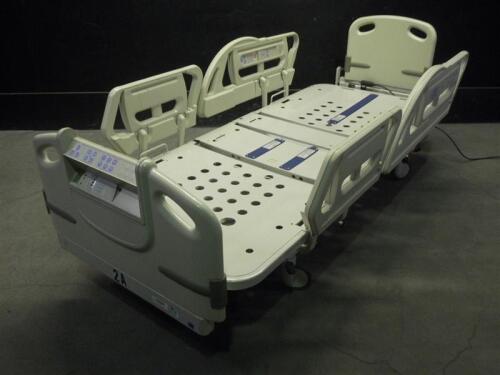 HILL-ROM P1600 ADVANTA HOSPITAL BED WITH CPR AND FOOT BOARD