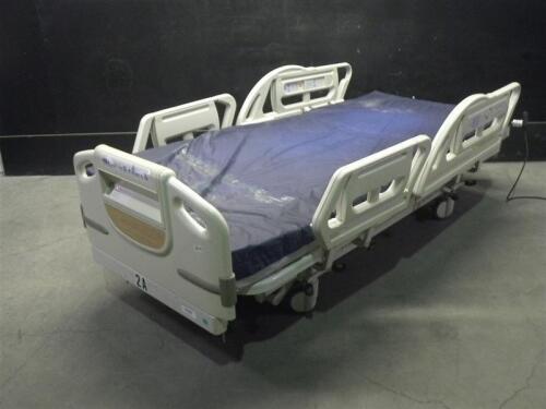 HILL-ROM P1600 ADVANTA HOSPITAL BED WITH CPR AND FOOT BOARD
