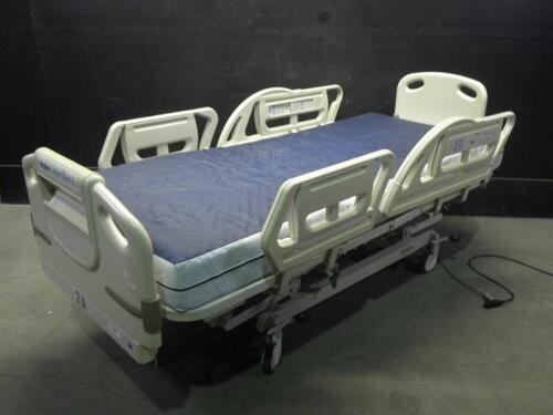HILL-ROM P1600 ADVANTA HOSPITAL BED WITH CPR AND FOOT BOARD