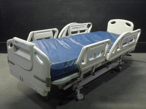HILL-ROM P1600 ADVANTA HOSPITAL BED WITH CPR AND FOOT BOARD