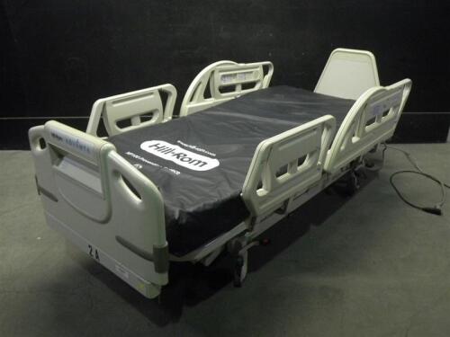 HILL-ROM P1600 ADVANTA HOSPITAL BED WITH CPR AND FOOT BOARD