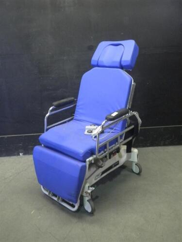 TRANSMOTION TMM5 POWER STRETCHER CHAIR WITH HAND AND FOOT CONTROLS