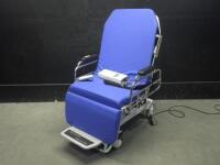 TRANSMOTION SUPER DIMENSION POWER STRETCHER CHAIR WITH HAND CONTROL