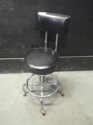THE BREWER COMPANY ROLLING EXAM STOOL